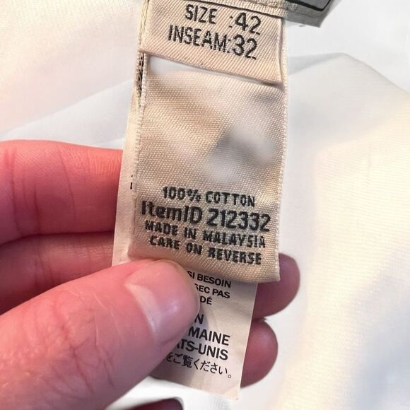 NWT! L.L. Bean Biege regular for double chinos - Picture 5 of 8